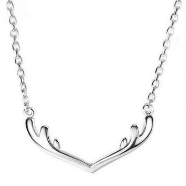 Antler 925 Sterling Silver Unique Necklace