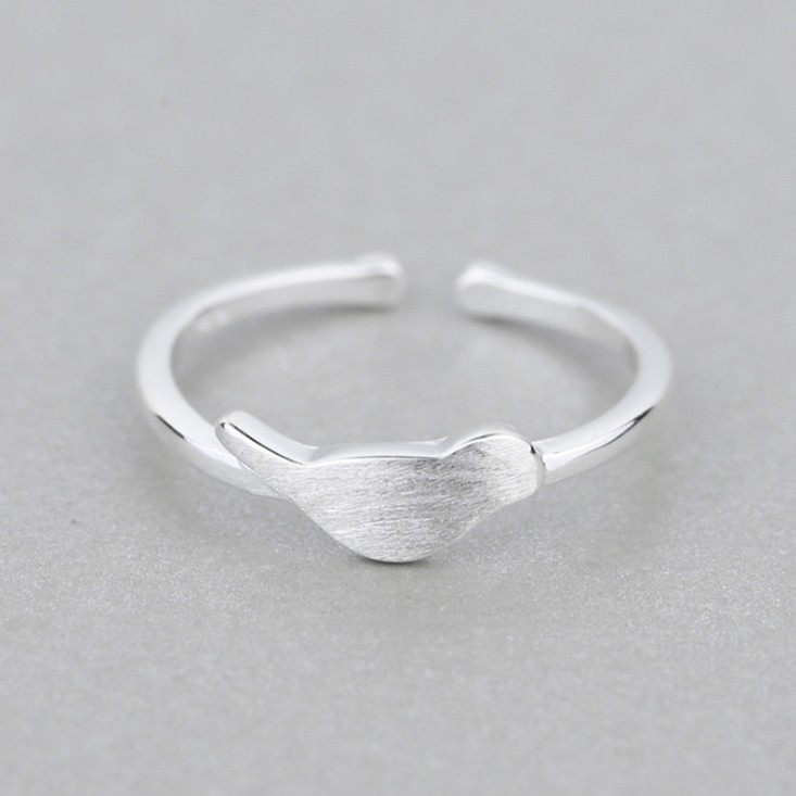 Cute Bird 925 Sterling Siver Promise Rings For Her
