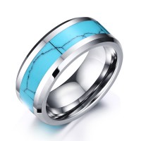 Tungsten Silver Special Men's Ring