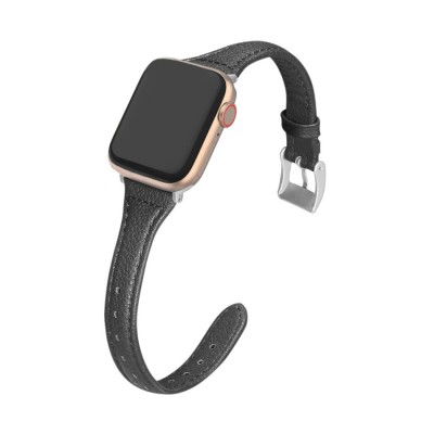 Leather Watch Thin Wristband Compatible with Apple Watch Band  for iWatch Series 6/5/4/3/2/1/SE