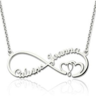 Infinity S925 Silver Personalized Name Necklace