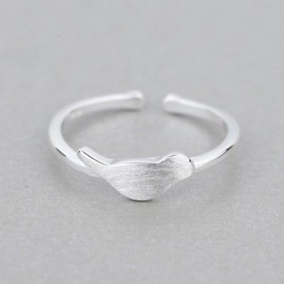 Cute Bird 925 Sterling Siver Promise Rings For Her