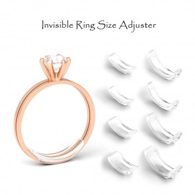 Invisible Resin Ring Size Adjuster for Any Loose Rings
