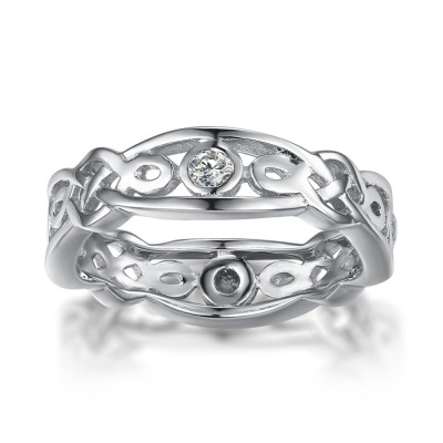 925 Sterling Silver Wedding Bands For Women