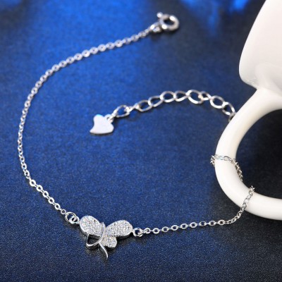 Simple Lovely Pendant S925 Silver Bracelets