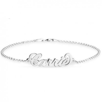 925 Sterling Silver Personalized Name Bracelet