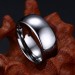 Tungsten Simple Silver Men's Ring
