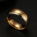 Tungsten Gold Color Men's Ring