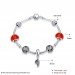 Red and Pink Wing Accessories S925 Silver Bracelets