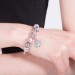 Pink Flower Cool Pendant S925 Silver Bracelets