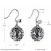Art Deco Hollow Out S925 Silver Earrings