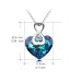 Swarovski Crystal 925 Sterling Silver Infinity Zircon Necklace