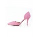 Women's Patent Leather Stiletto Heel Closed Toe With Pearl High Heels